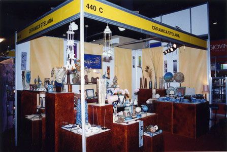 Stelara's stand of August 2006 at Mexico city gift show, stand de Stelara en la expo regalo de enero 2006