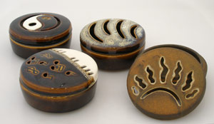 new pierced ceramic boxes, nuevas cajas ceramicas caladas